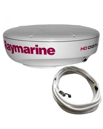 Raymarine Rd418hd Hi-Def Digital Radar Dome W/10m Cable