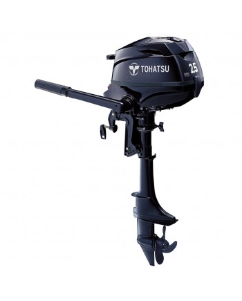 2020 Tohatsu 2.5 HP MFS2.5BS Outboard Motor 15" Shaft Length