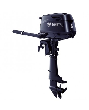 2020 Tohatsu 5 HP MFS5CS Outboard Motor 15" Shaft Length