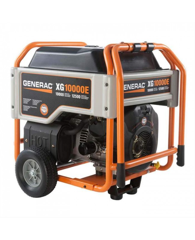 Generac XG10000E 530cc 10,000-Watt 120/240-Volt Electric Start Portable Generator 