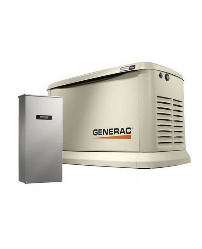 Generac Guardian 22kW Standby Generator System (200A Service Disconnect + AC Shedding) w/ Wi-Fi
